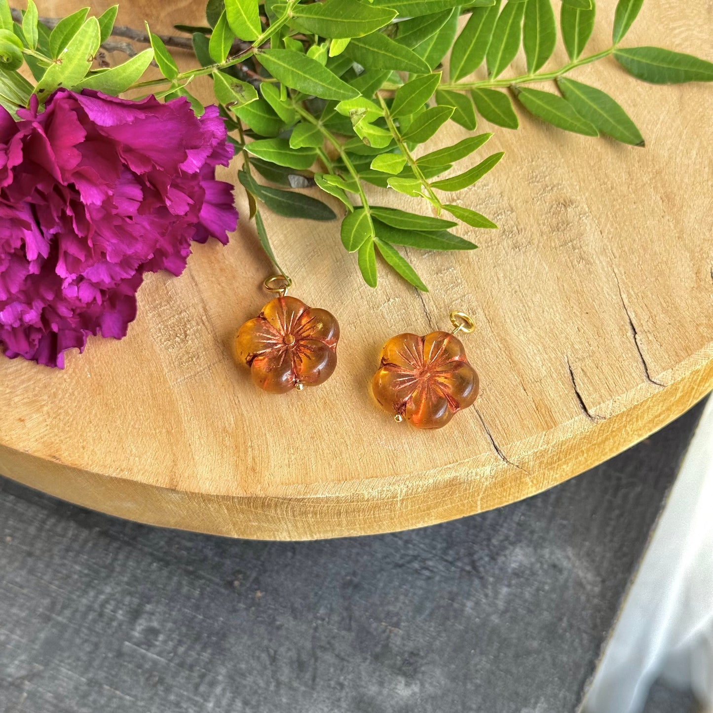 Hawaii kukka -riipukset ⎮ Kulta