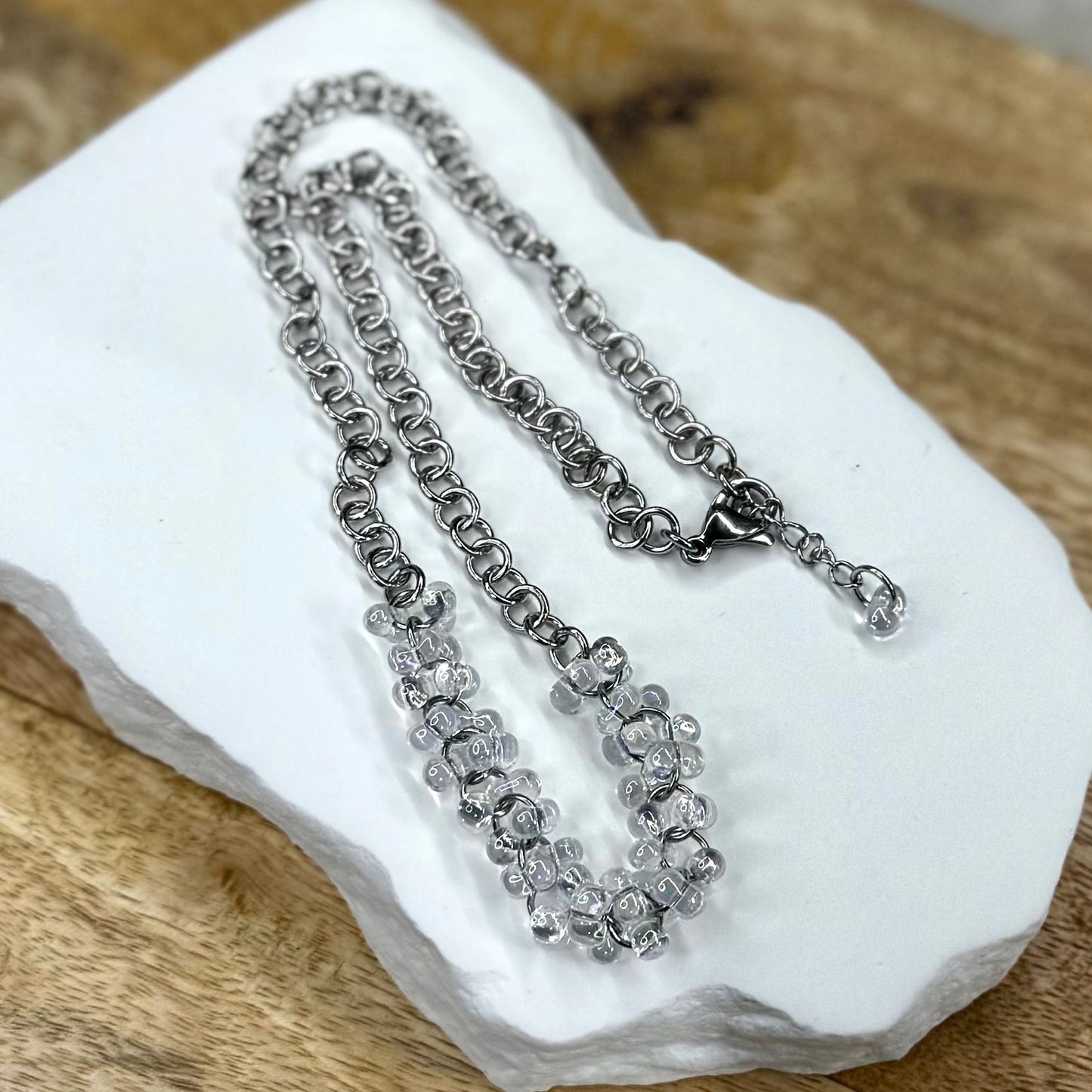 Kuura -kaulakoru ⎮ Hopea