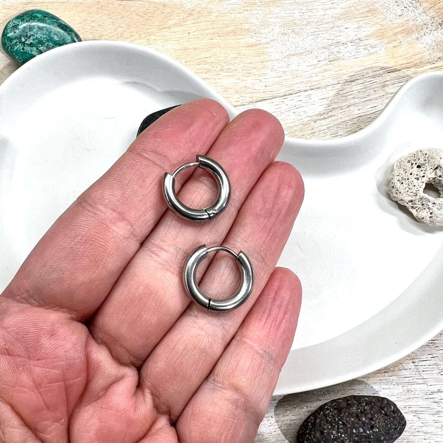 Huggie-renkaat 16x3 mm