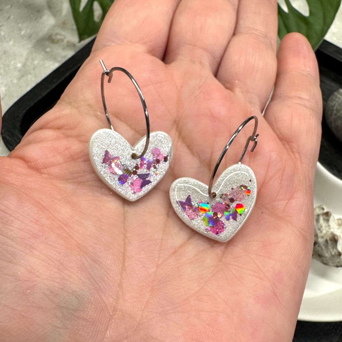 Mini Heart -korvakorut