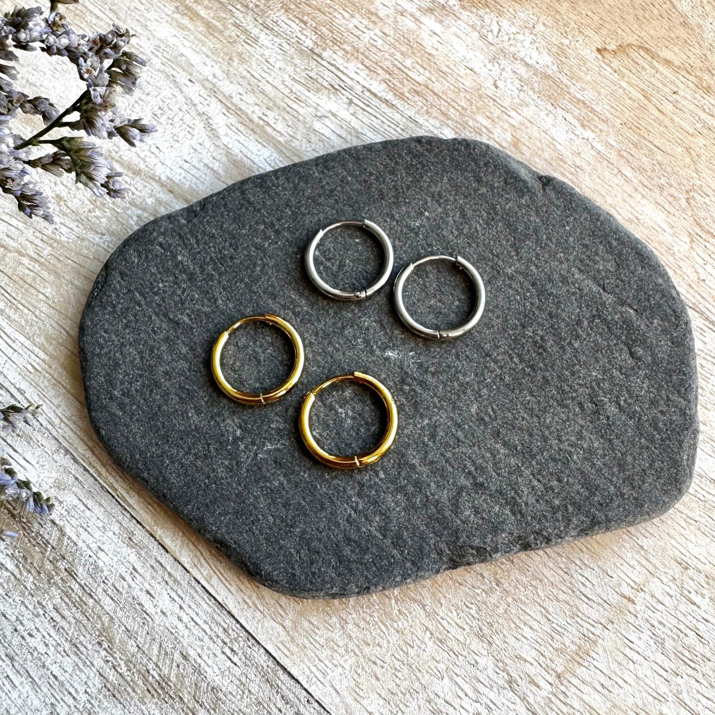 Huggie-renkaat 13x1,6 mm