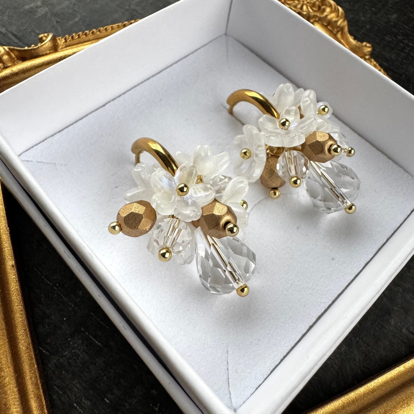 Pixie -korvakorut ⎮ Kulta/hopea