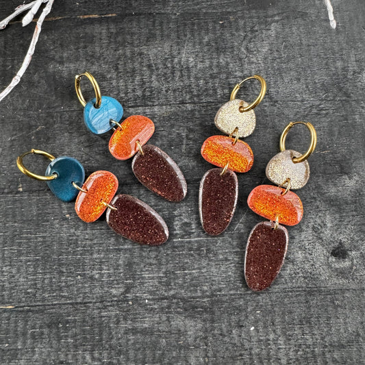 Polku -korvakorut ⎮ Eri värejä