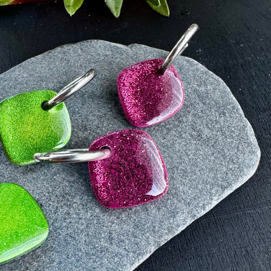 Mini Glitter -korvakorut ⎮ Eri värejä