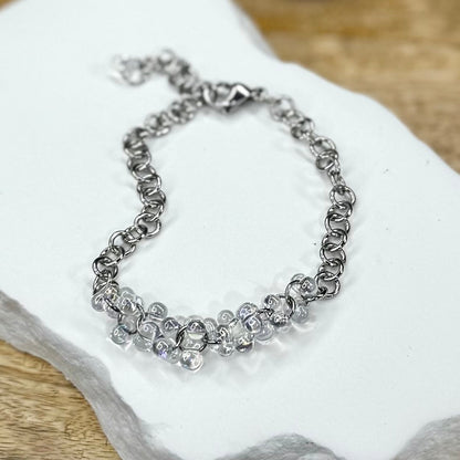 Kuura -rannekoru ⎮ Hopea