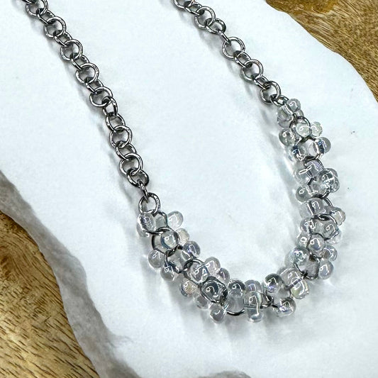 Kuura -kaulakoru ⎮ Hopea