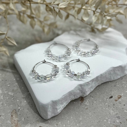 Kuura rengas -korvakorut ⎮ Hopea