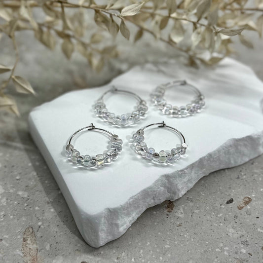 Kuura rengas -korvakorut ⎮ Hopea