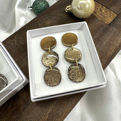 Polku -korvakorut ⎮ Kulta/hopea