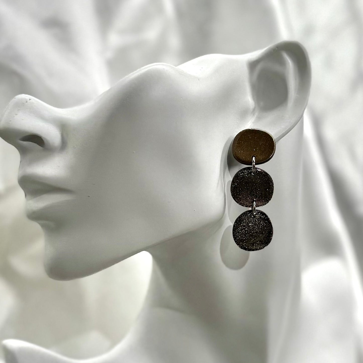 Polku -korvakorut ⎮ Kulta/hopea