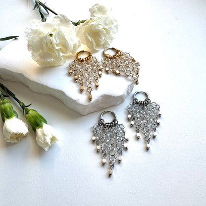 Halla -korvakorut ⎮ Kulta & hopea