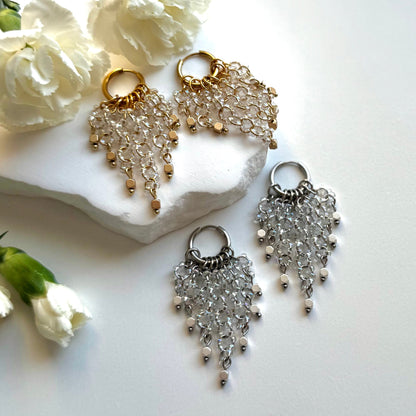 Halla -korvakorut ⎮ Kulta & hopea