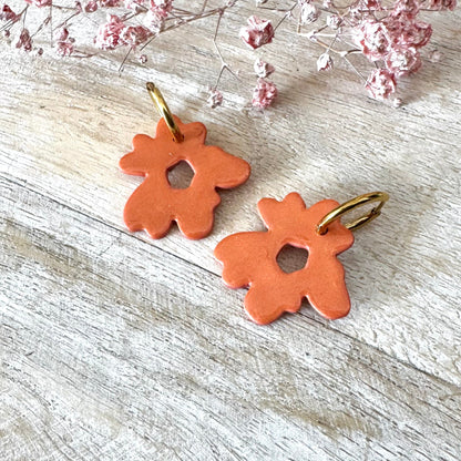 Retrokukka Glitter -korvakorut ⎮ Eri värejä