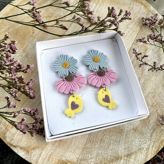 Kesäheinä -korvakorut