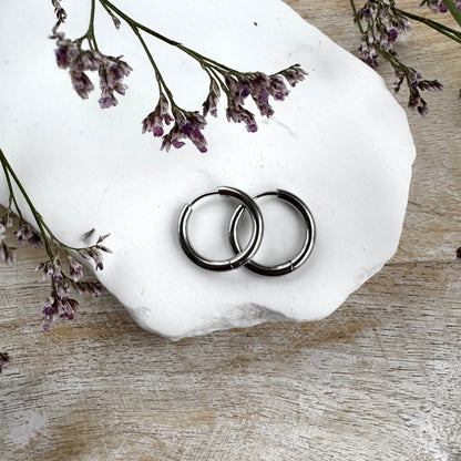 Huggie-renkaat ⎮ Hopea ⎮ Eri kokoja